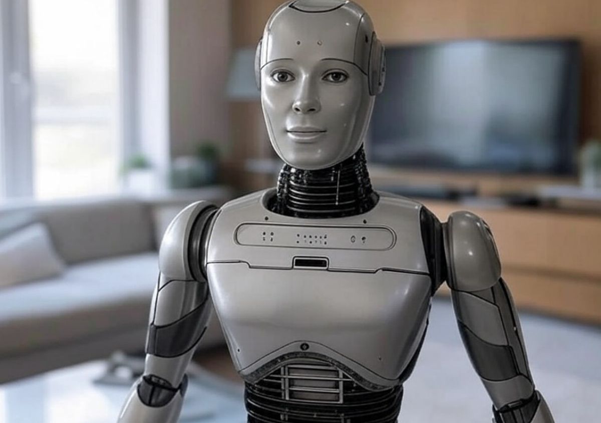 Robot humanoïde de surveillance de maison