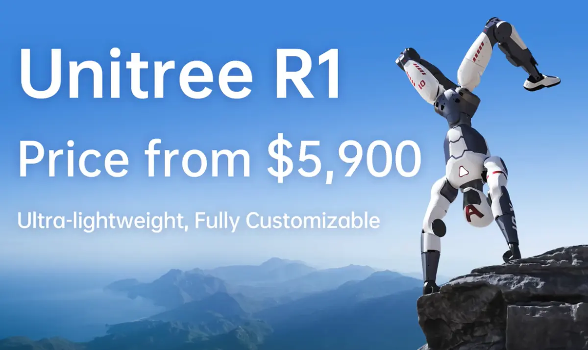 Un robot humanoïde à 5900 $ sur Aliexpress le Unitree R1 qui rend la robotique accessible